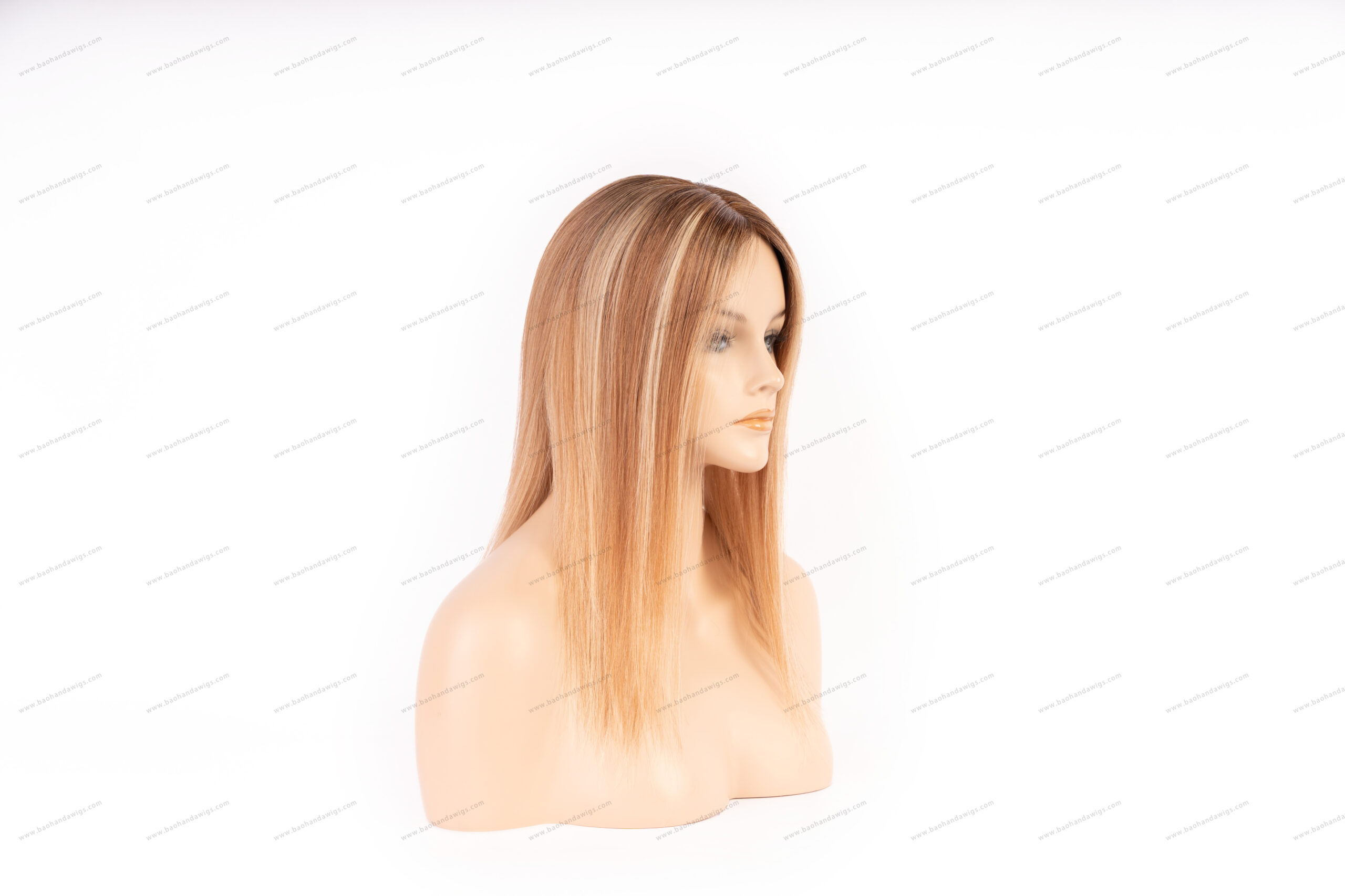 Silk Top with Weft Base Remy Human Hair Topper Best Choice Natural Looking - Image 5