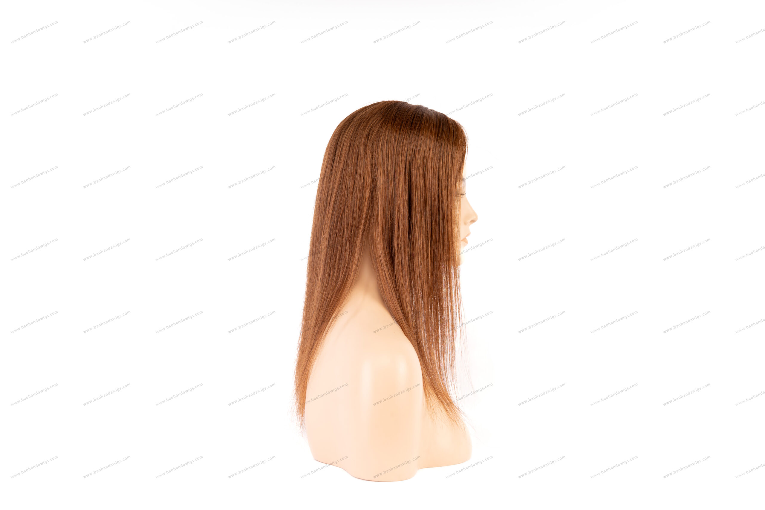 5x6 inch Mono Base Remy Human Hair Topper 100% Full Hand Tied - Image 4