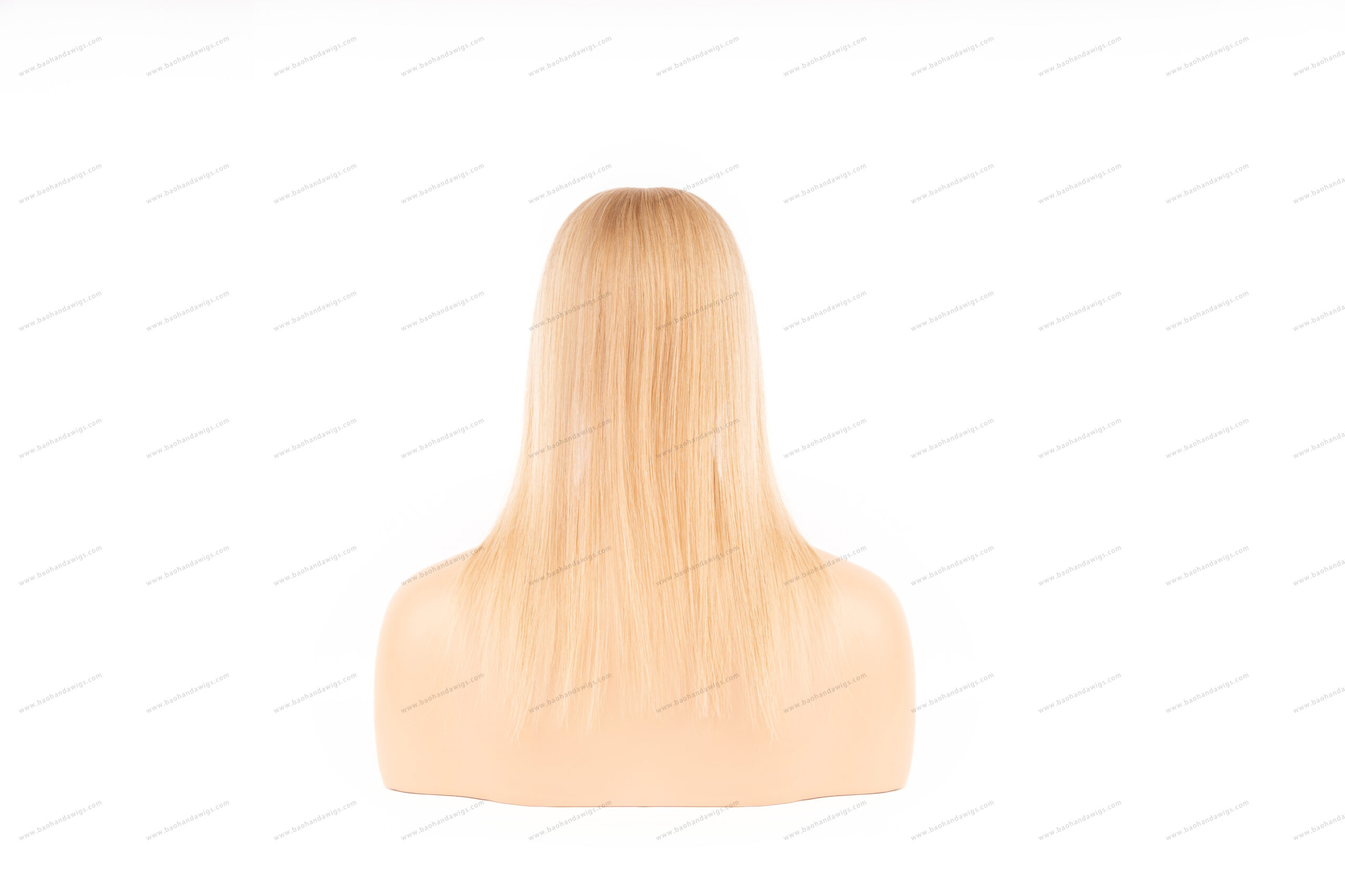 5x3 inch Full Silk Base Remy Human Hair Topper - Image 6