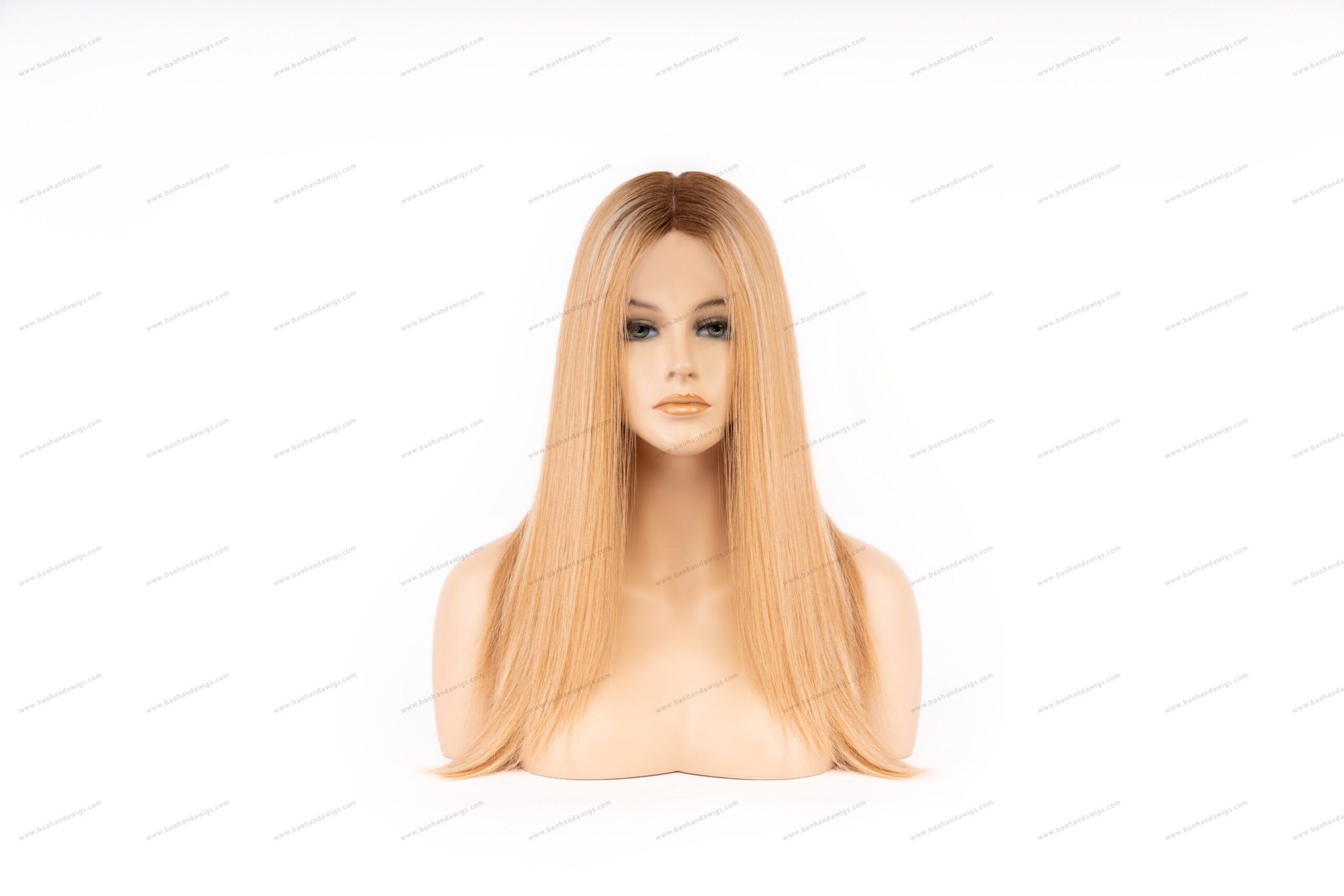 4x4inch Silk Top Full Lace Cap Medical Silicone Wig 100% Remy Human Hair Full Hand Tied - Image 5